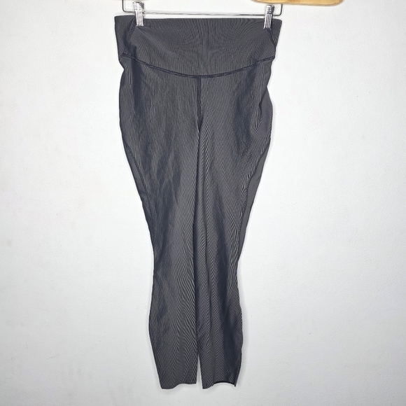 Lululemon Base Pace High-Rise‎ Tight 25" Two-Toned Ribbed Leggings Size 8 - Picture 1 of 5